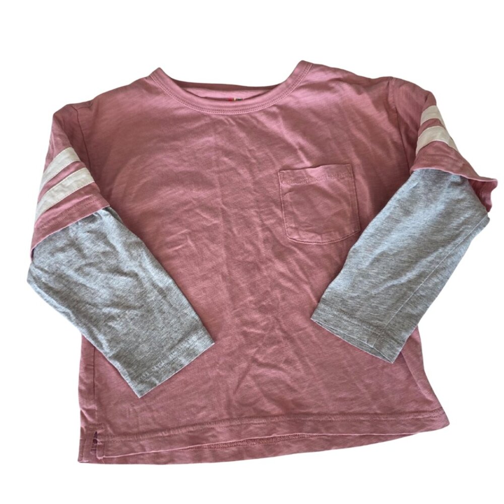 Mini Boden Baseball T-shirt Girls Size 4/5